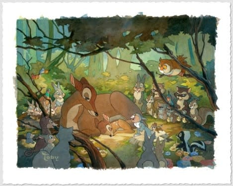 Bambi and Mother