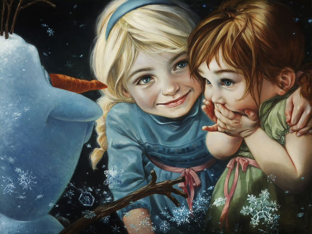 Never Let it Go - Disney Treasure On Canvas