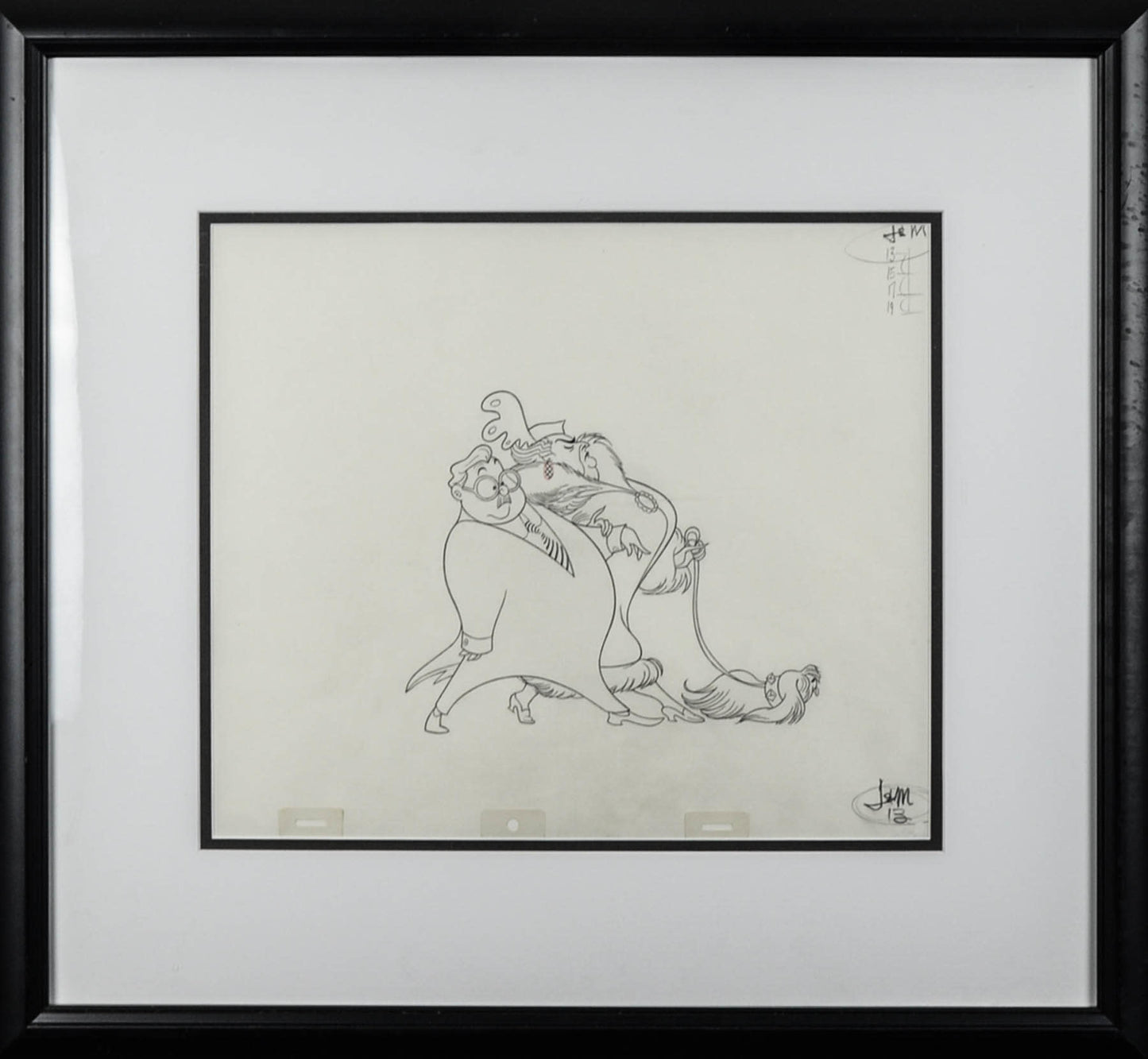 Fantasia 2000 Couple Production Drawing