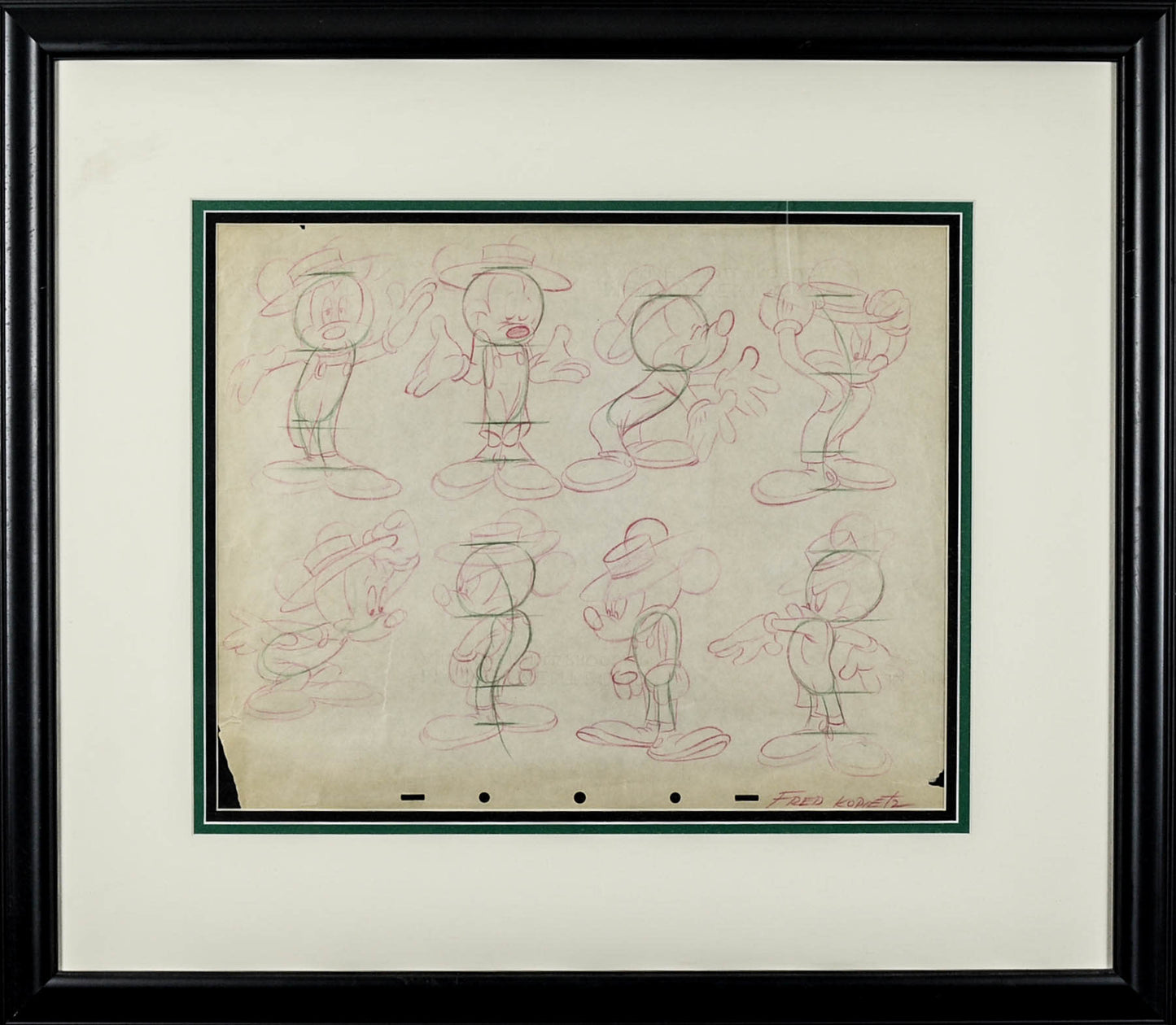 Mickey Mouse Model Sheet