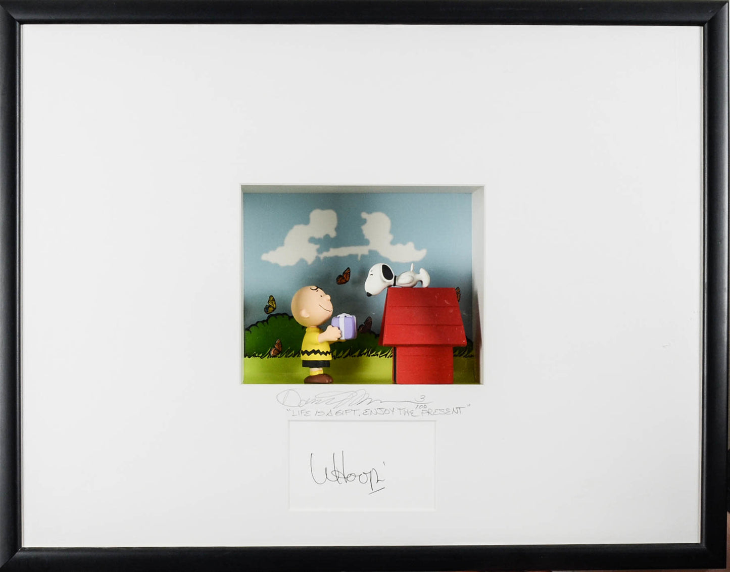 Life is a Gift-Enjoy The Present Diorama