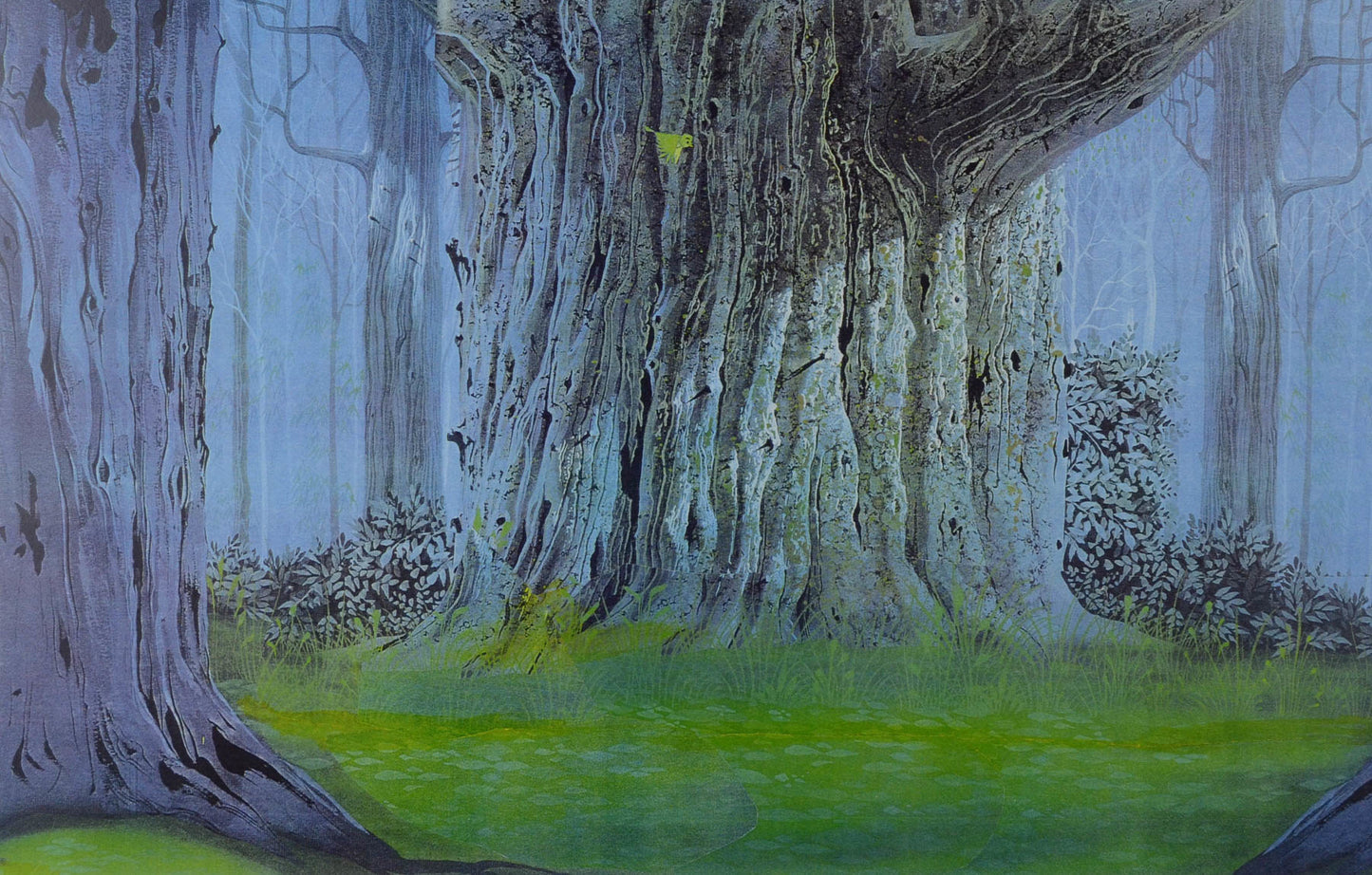 Sleeping Beauty Background Print