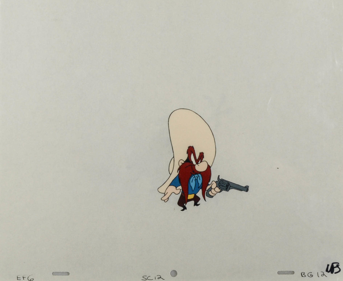 Yosemite Sam Production Cel