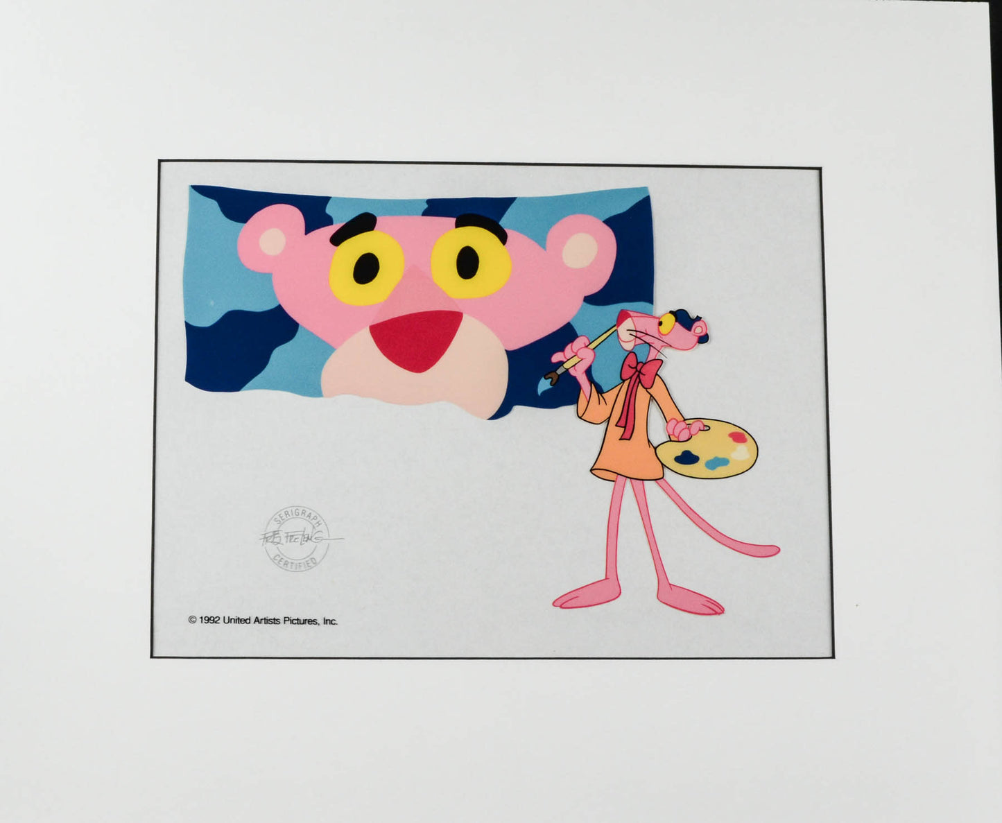 PInk Panther Seri- Cel w/Background