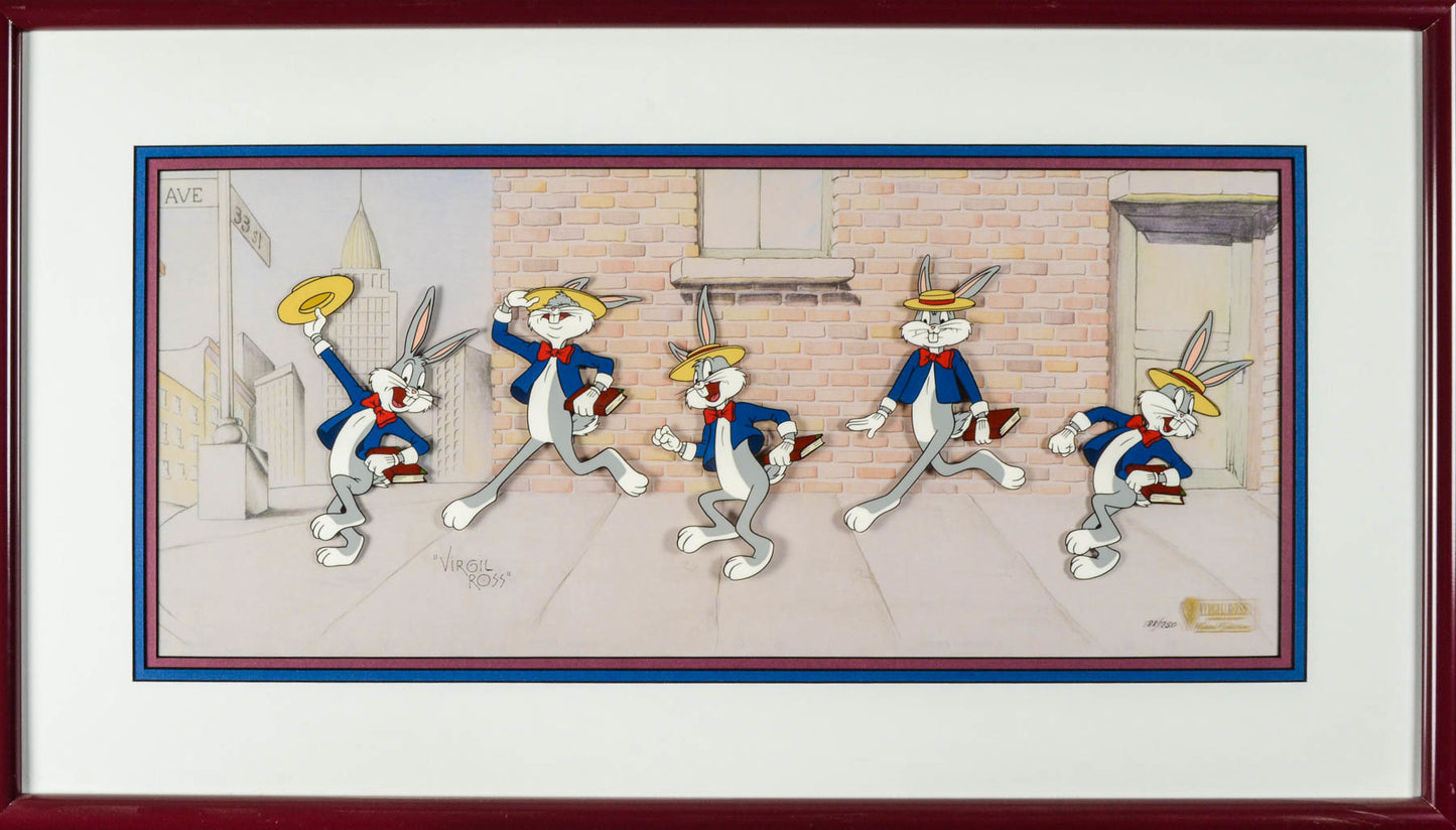 Dancing Bugs Hand Painted Cel