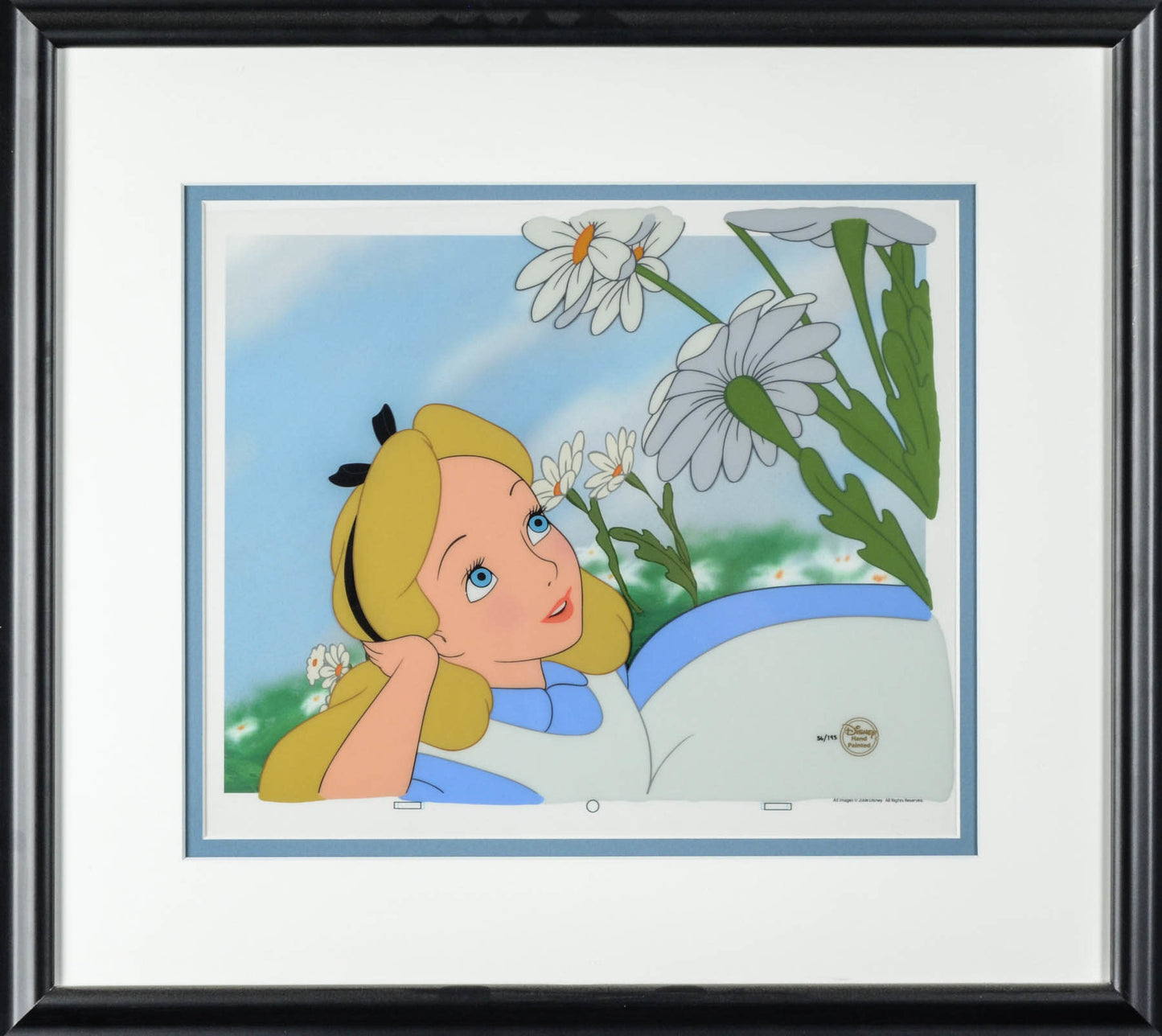 Alice With Flowers