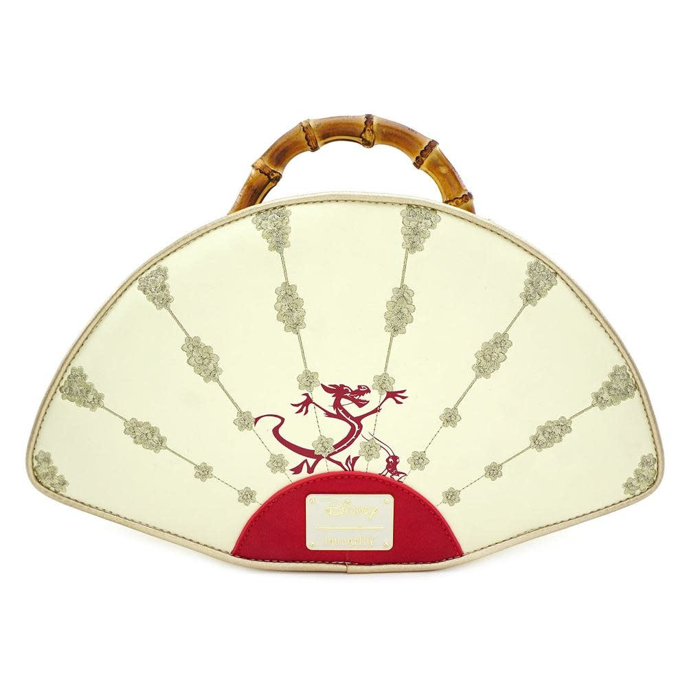 Loungefly Mulan Bamboo Handle Fan Handbag