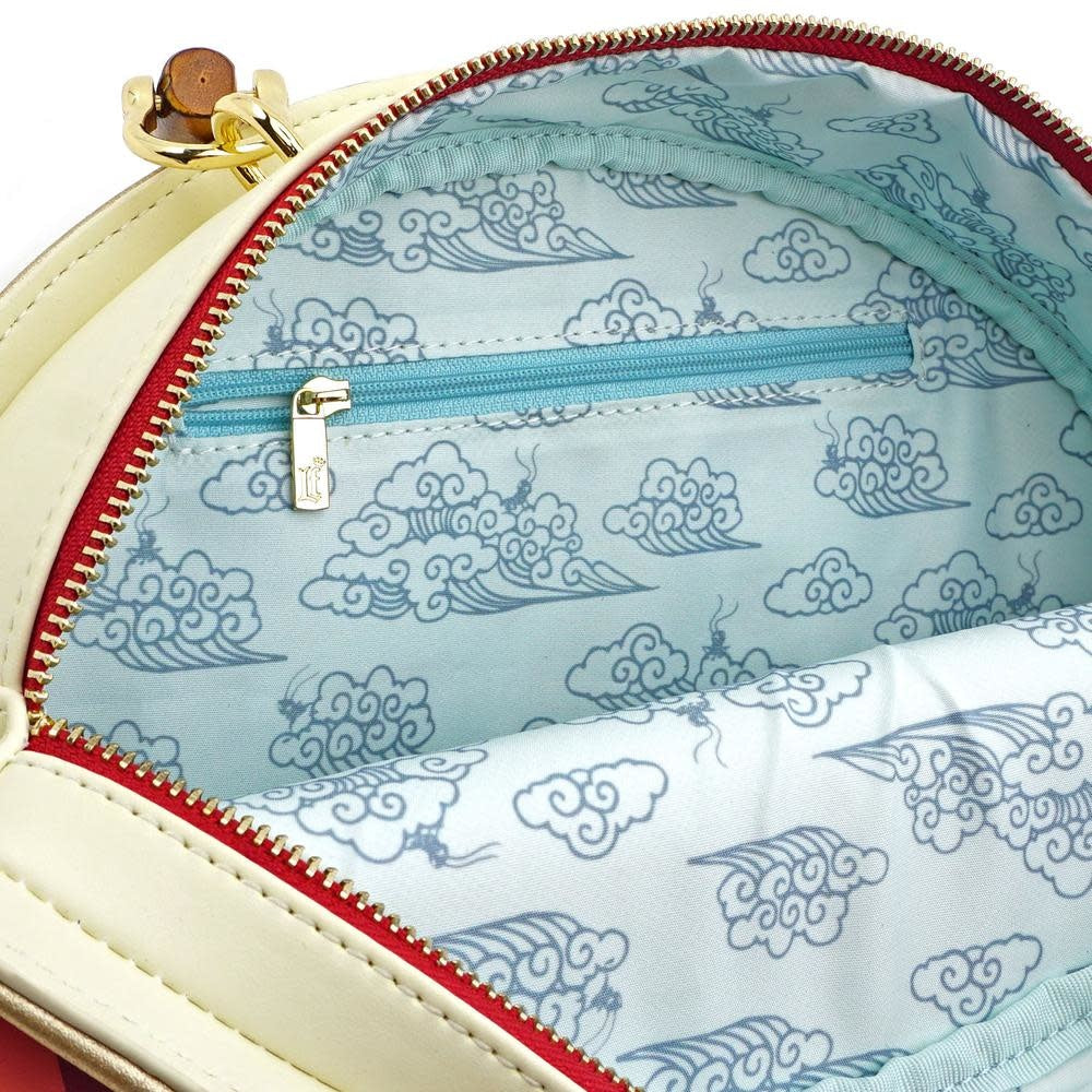 Loungefly Mulan Bamboo Handle Fan Handbag