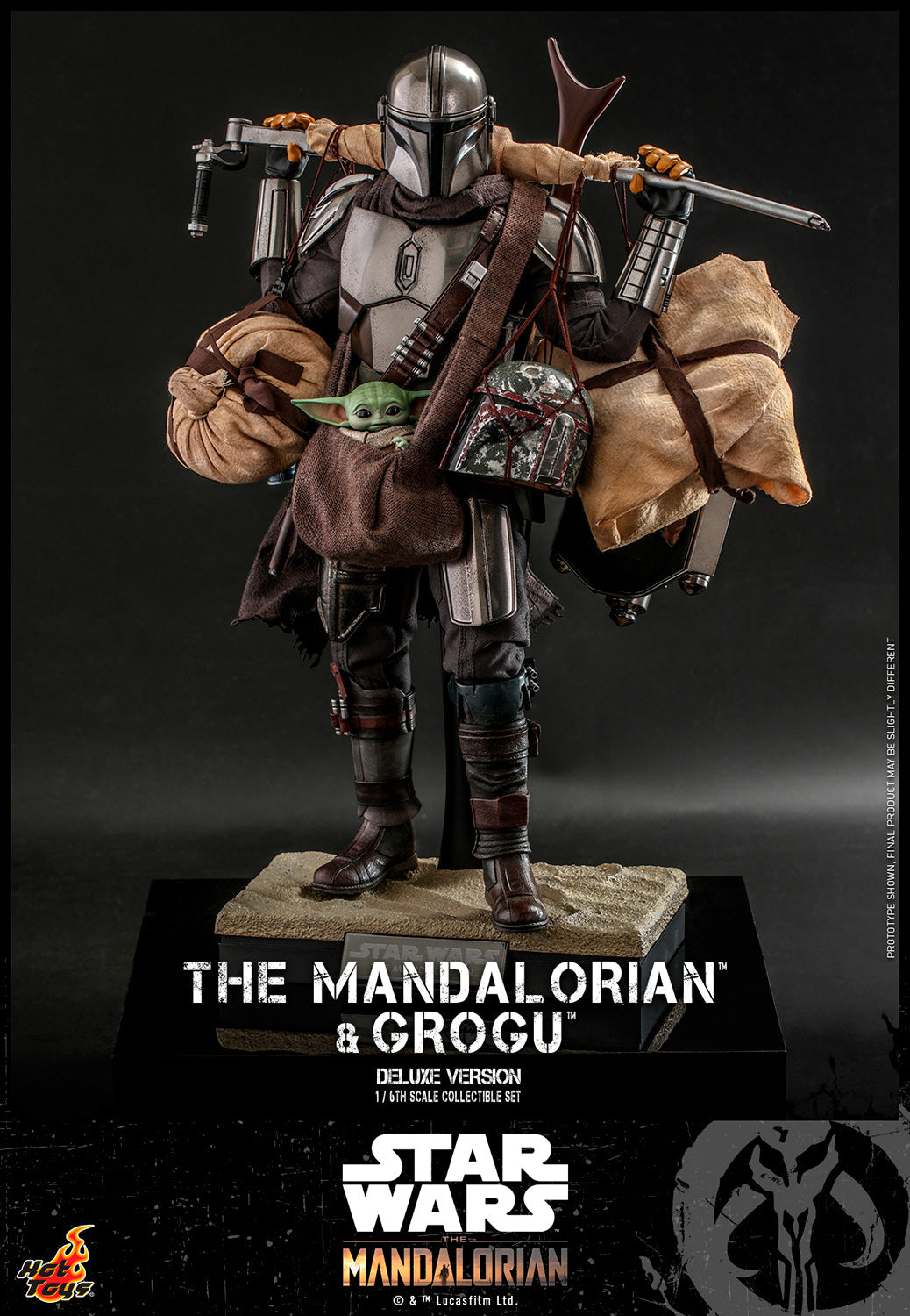 THE MANDALORIAN - Grogu - Pack de 3 figurines 1/6 : ShopForGeek