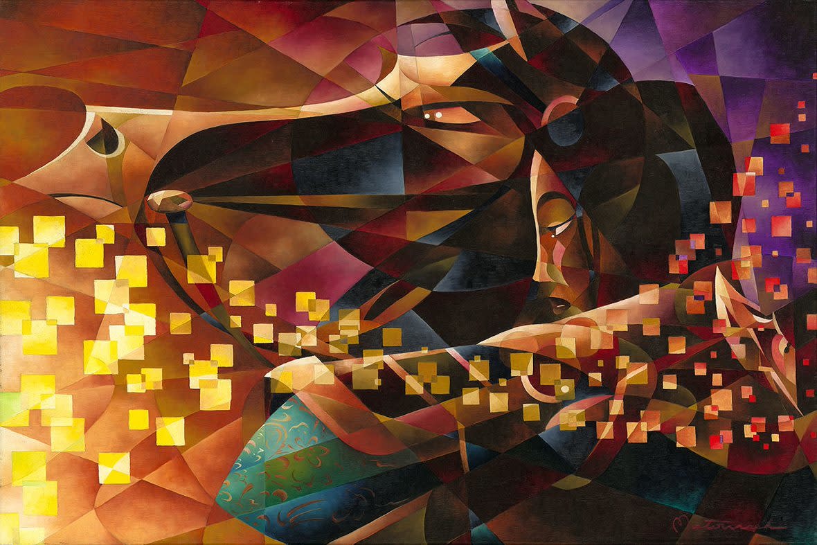 Mulan The Warrior - Disney Treasure On Canvas
