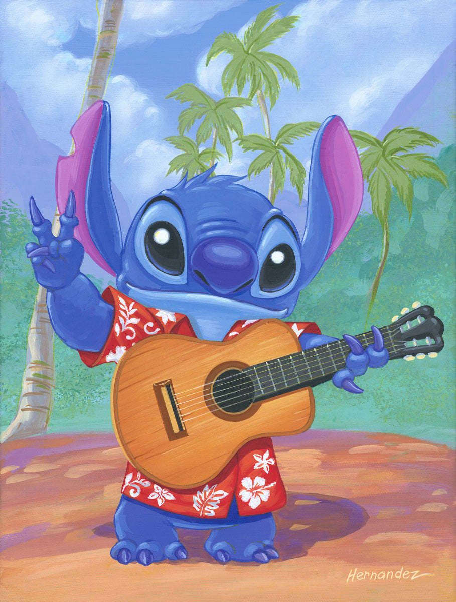 Warm Aloha - Disney Treasure On Canvas