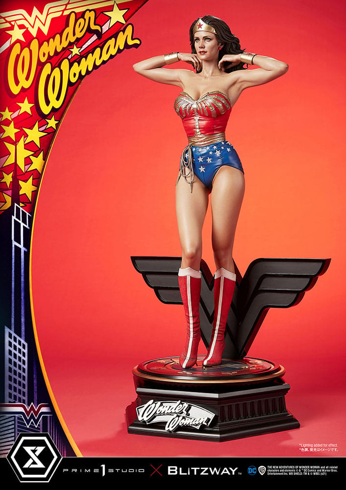 Wonder Woman 1975 Lynda Carter Statue