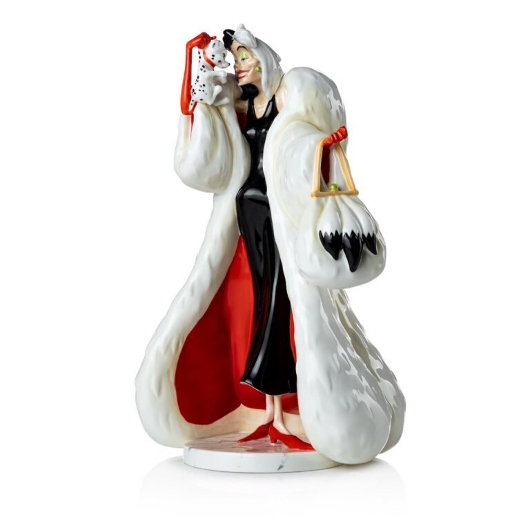 Cruella De Vil Bone China Figurine