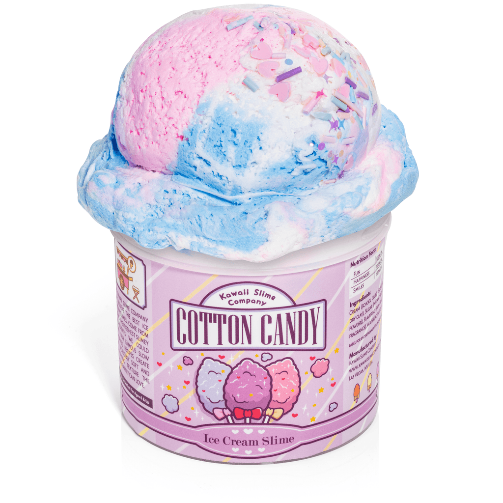 Cotton Candy Ice Cream Pint Slime