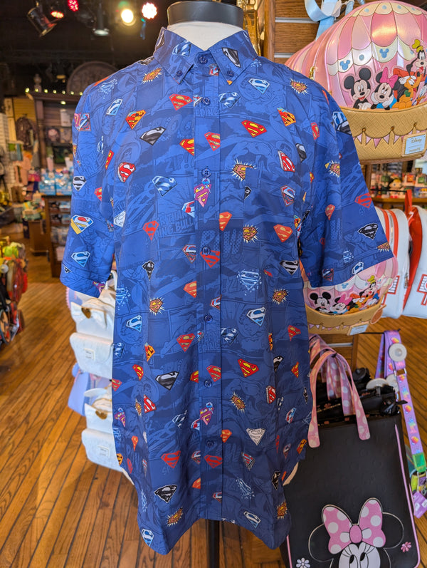 RSVLTS - Superman -Symbols Of Hope Blue - Short Sleeve Shirt