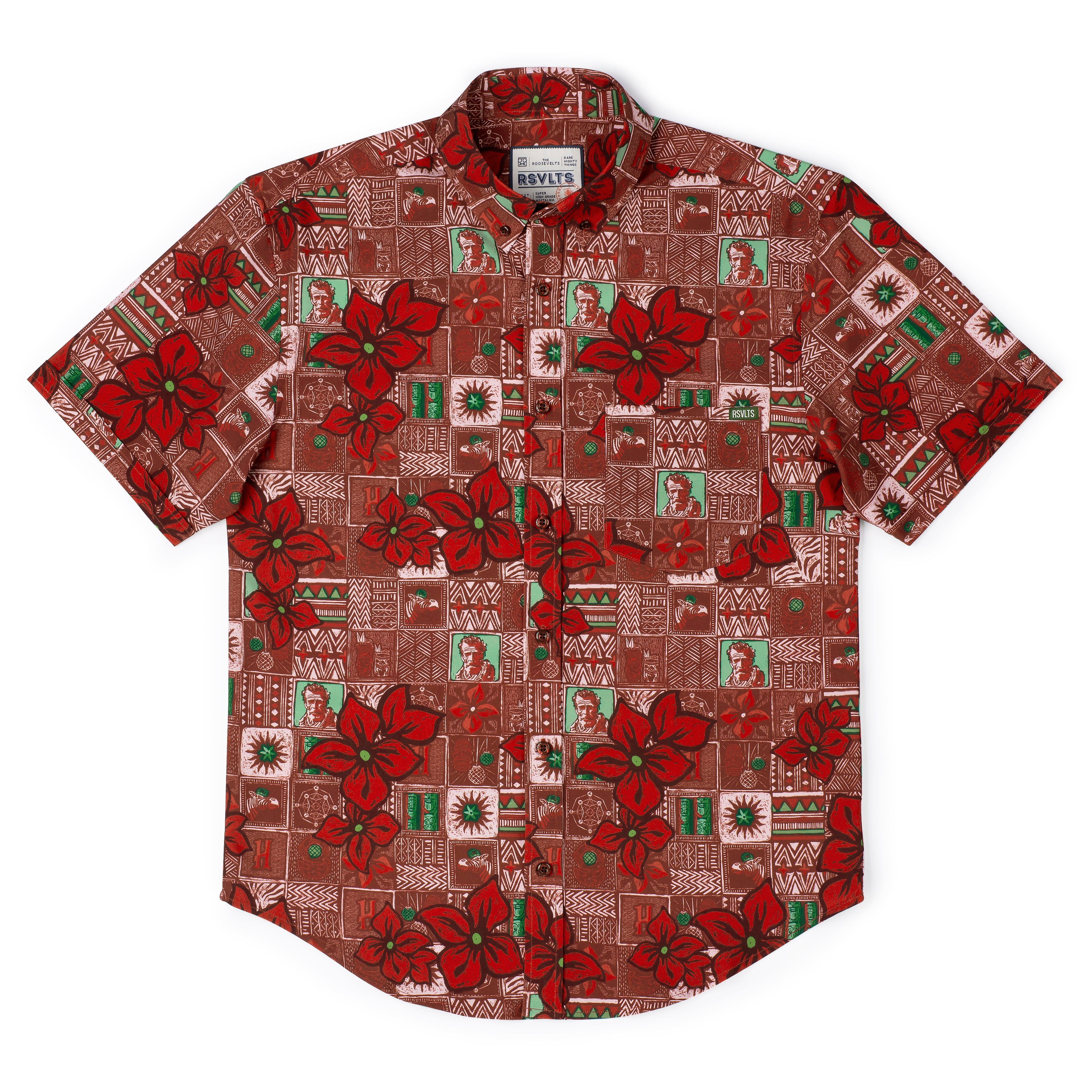 EXCLUSIVE-RSVLTS-Stage Nine-Hawthorne's Holiday-Short Sleeve Shirt