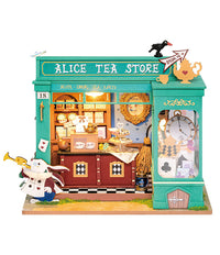 Rolife DIY Build Kit - Alice's Tea Store, DG156