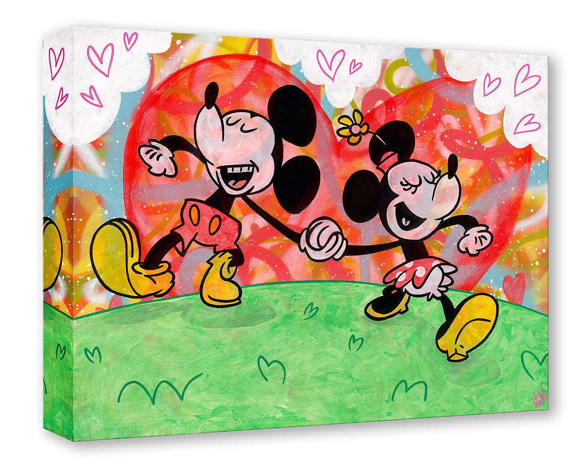 Love Goes Hand in Hand - Disney Treasure on Canvas