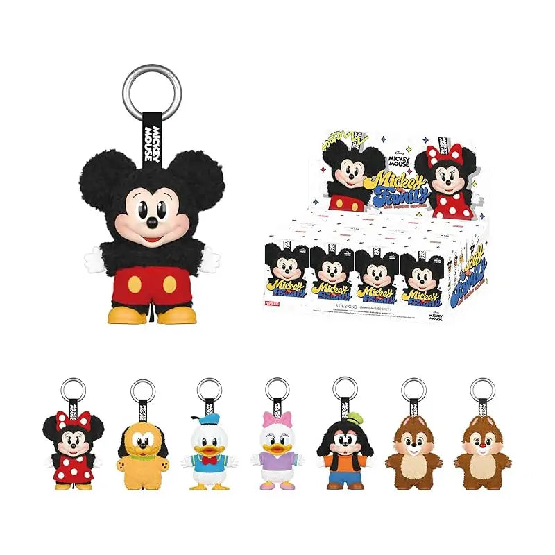 Mickey Family Cute Together Keychain Plush – Stage Nine Entertainment Mickey Family Cute Together Keychain Plush – Stage Nine Entertainment