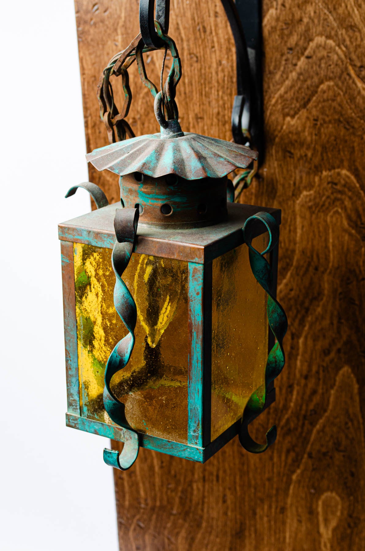 Adventureland Copper Pendant Light  c.1990s-2000s