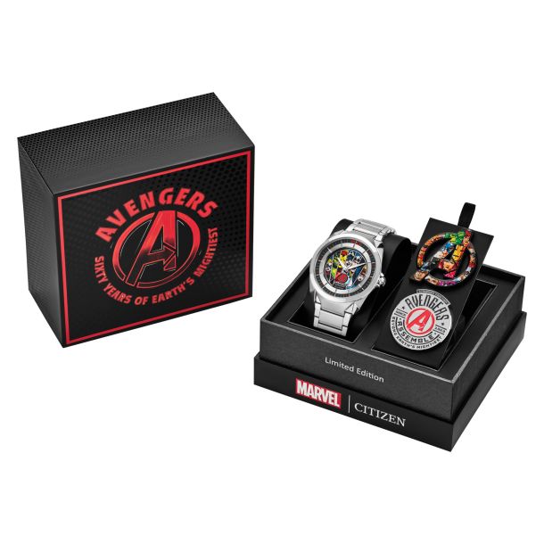 Citizen Marvel Avengers 60th Anniversary Limited Edition Men's Watch Set