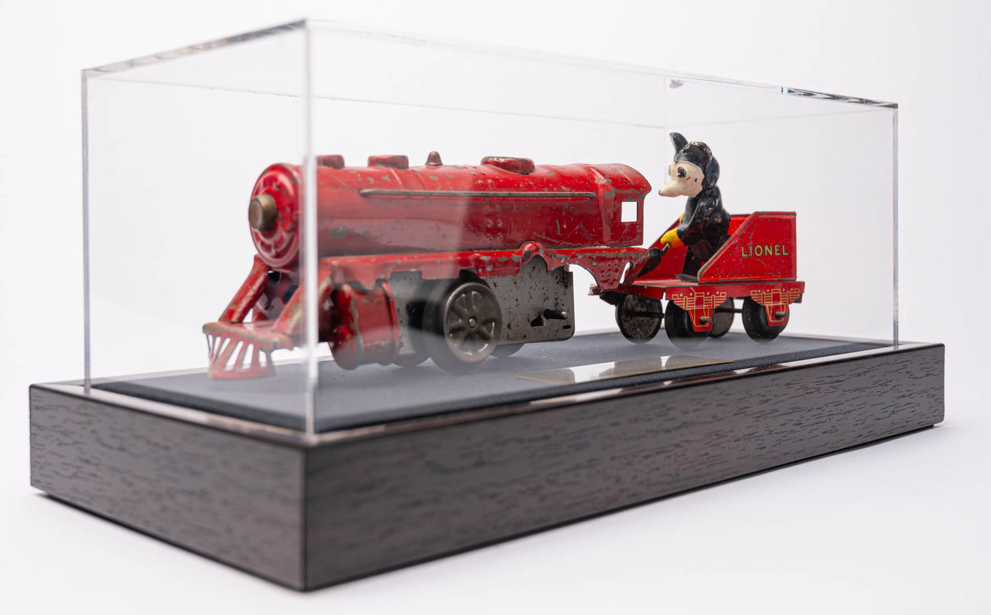 Lionel Mickey Circus Train Stoker Car and Engine.  c.1935