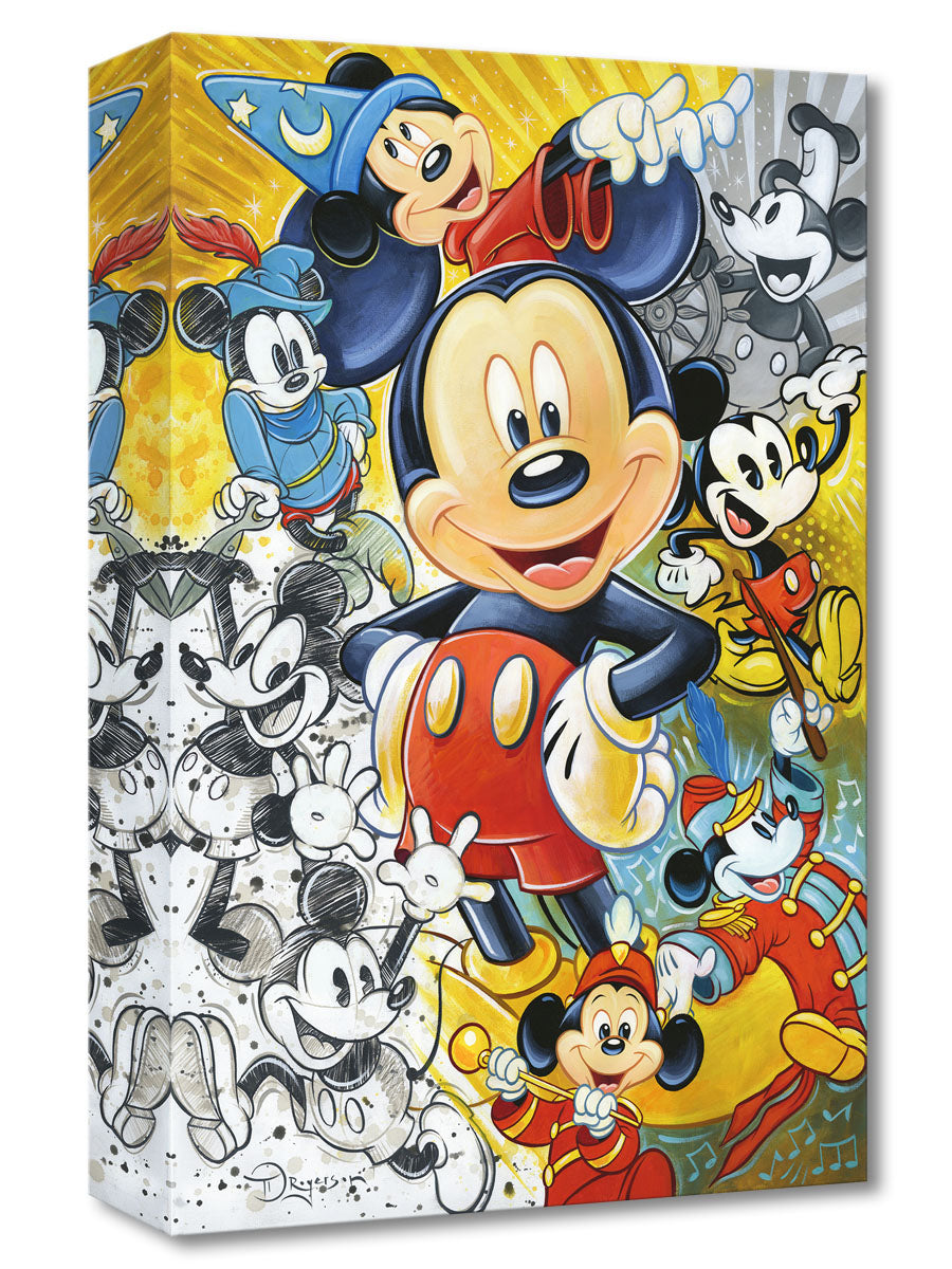 90 Years of Mickey Mouse -  Disney Treasure On Canvas