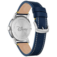 Men's Citizen Eco-Drive Disney Donald Duck Blue Leather Strap Watch