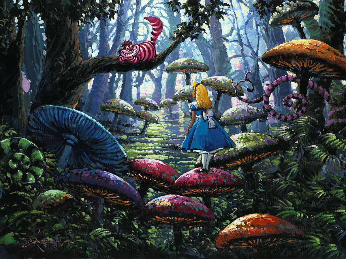 A Smile You Can Trust-Disney Treasure on Canvas