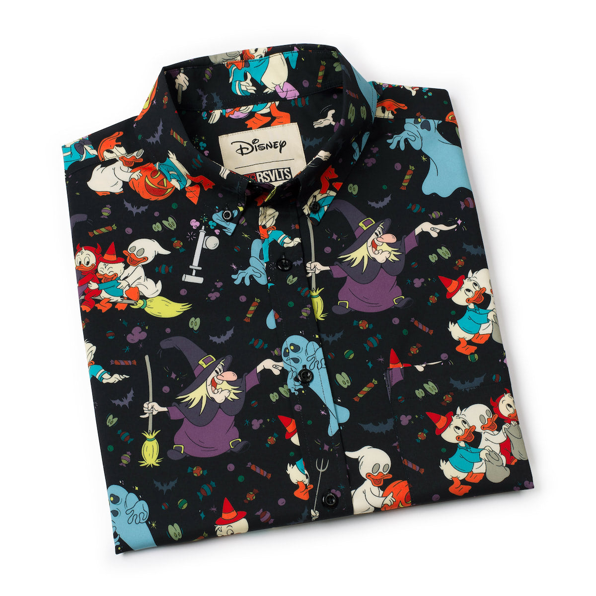 RSVLTS-Disney-Tricks, Treats, and Trouble-Short Sleeve Shirt S RSVLTS-Disney-Tricks, Treats, and Trouble-Short Sleeve Shirt S