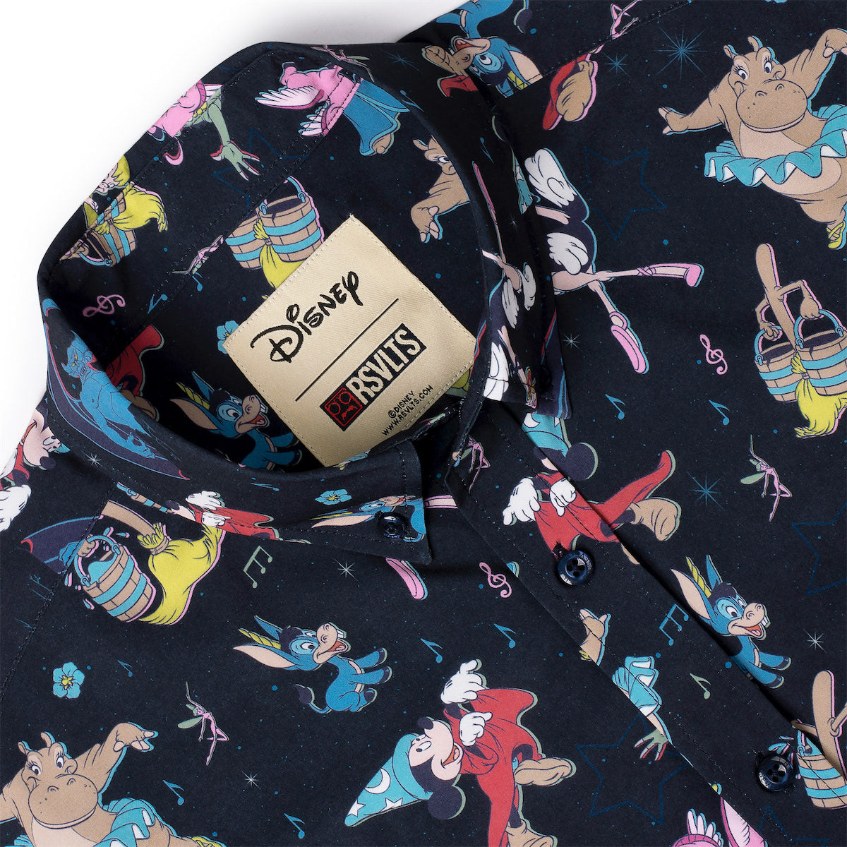 ディズニー ファンタジア 85周年記念 Tシャツ RSVLTS Disney - ディズニー ローズアヴェルツ ファンタジア 85周年記念