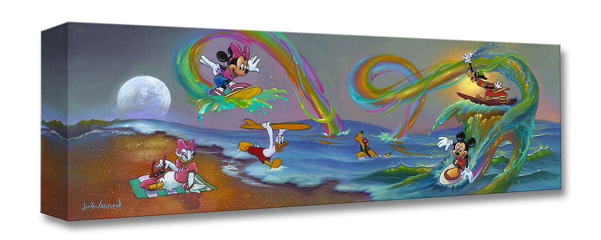 Mickey's Crazy Wave -  Disney Treasure On Canvas