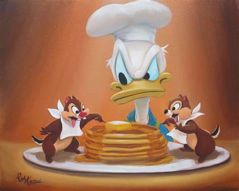 Breakfast Bandits - Disney Treasure on Canvas