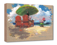 Shorefront Hula -  Disney Treasure On Canvas