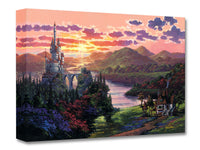 The Beauty in The Beast's Kingdom -  Disney Treasure On Canvas