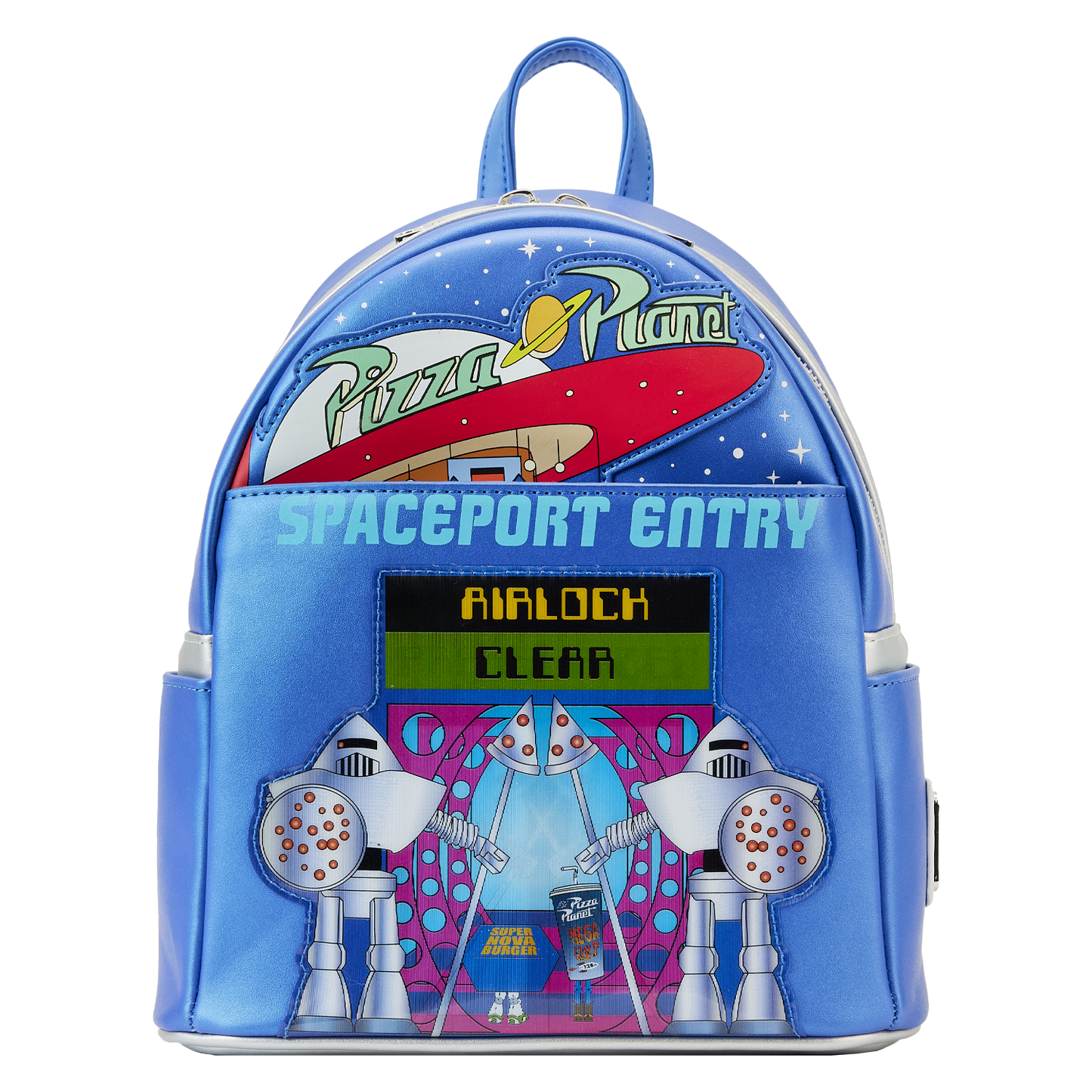 Pixar Toy Story Pizza Planet Space Entry Mini Backpack Stage