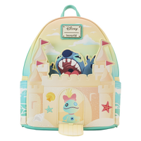 Disney Stitch Sandcastle Beach Surprise Mini Backpack
