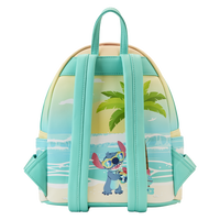 Disney Stitch Sandcastle Beach Surprise Mini Backpack