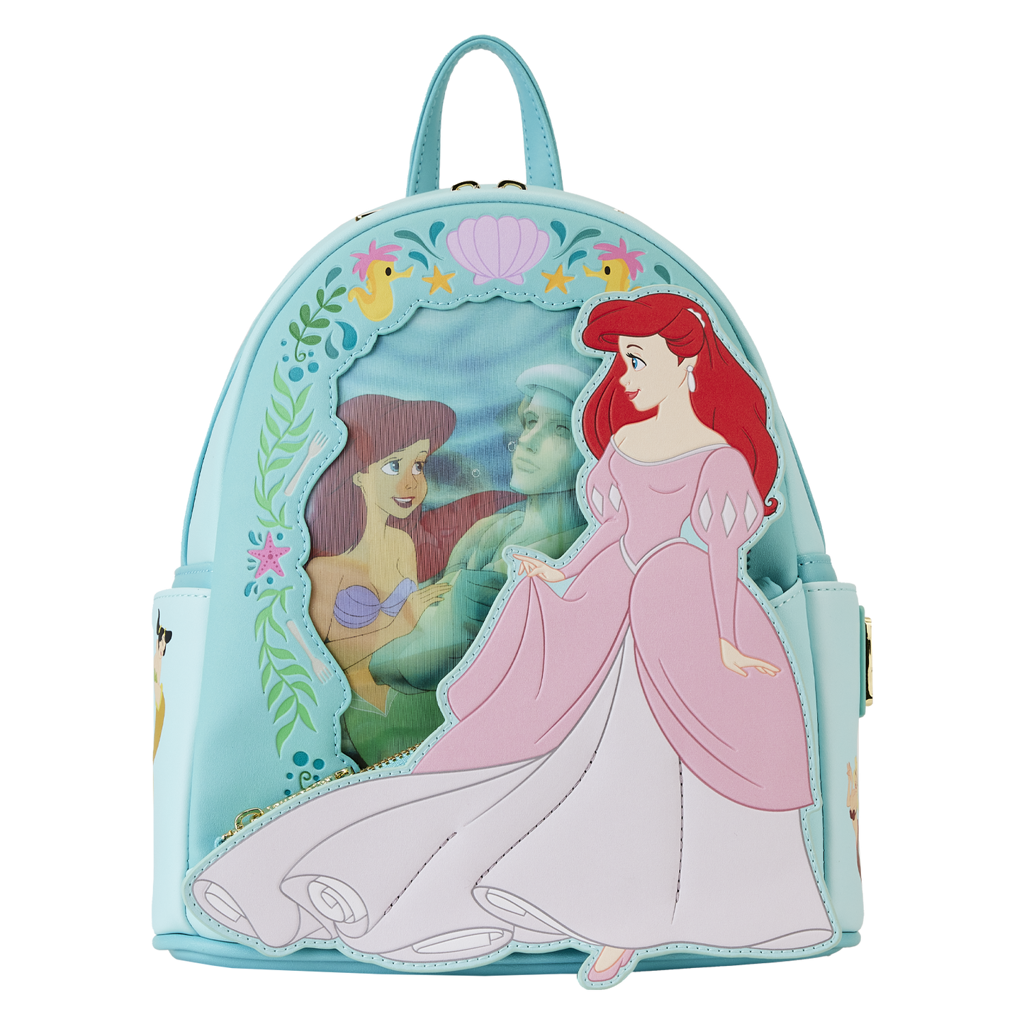 Disney The Little Mermaid Princess Lenticular Mini Backpack
