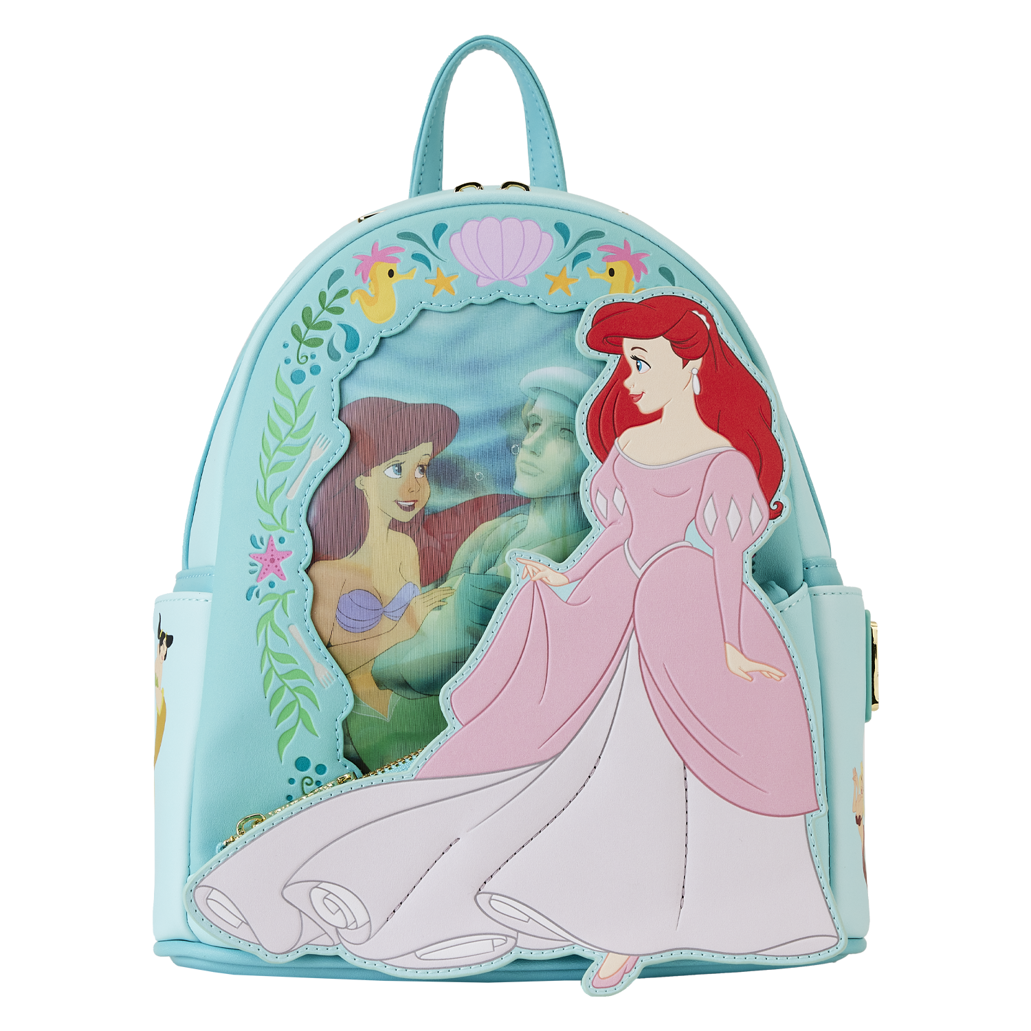 Disney The Little Mermaid Princess Lenticular Mini Backpack