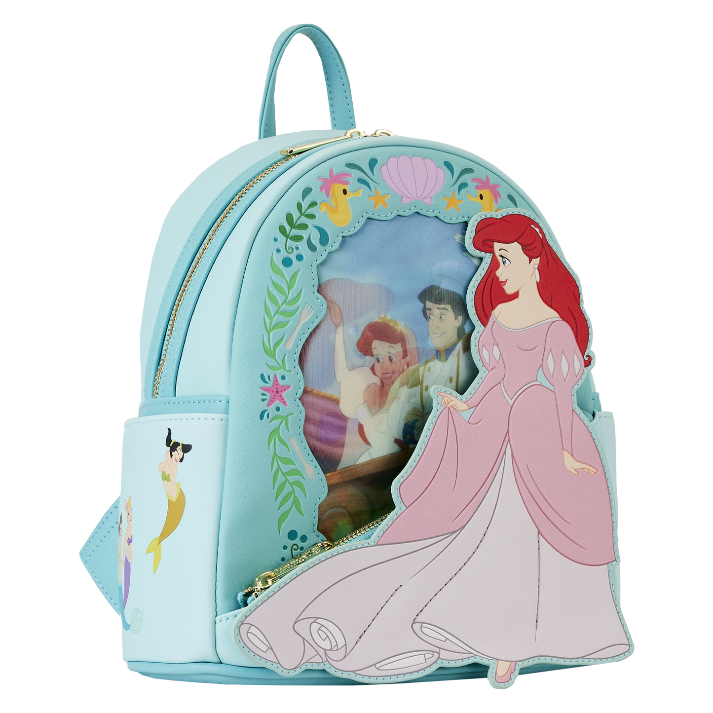 Disney The Little Mermaid Princess Lenticular Mini Backpack