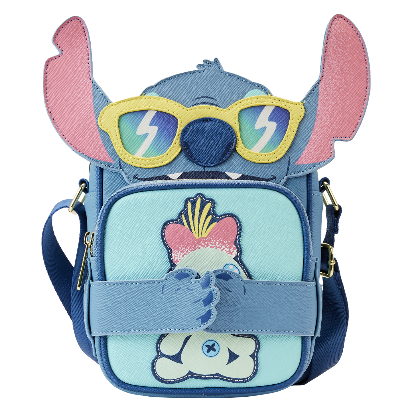 Disney Stitch Beach Day Crossbuddy Bag