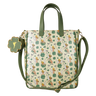 Loungefly-Tinker Bell Four Leaf Clover Tote Bag With Coin Bag