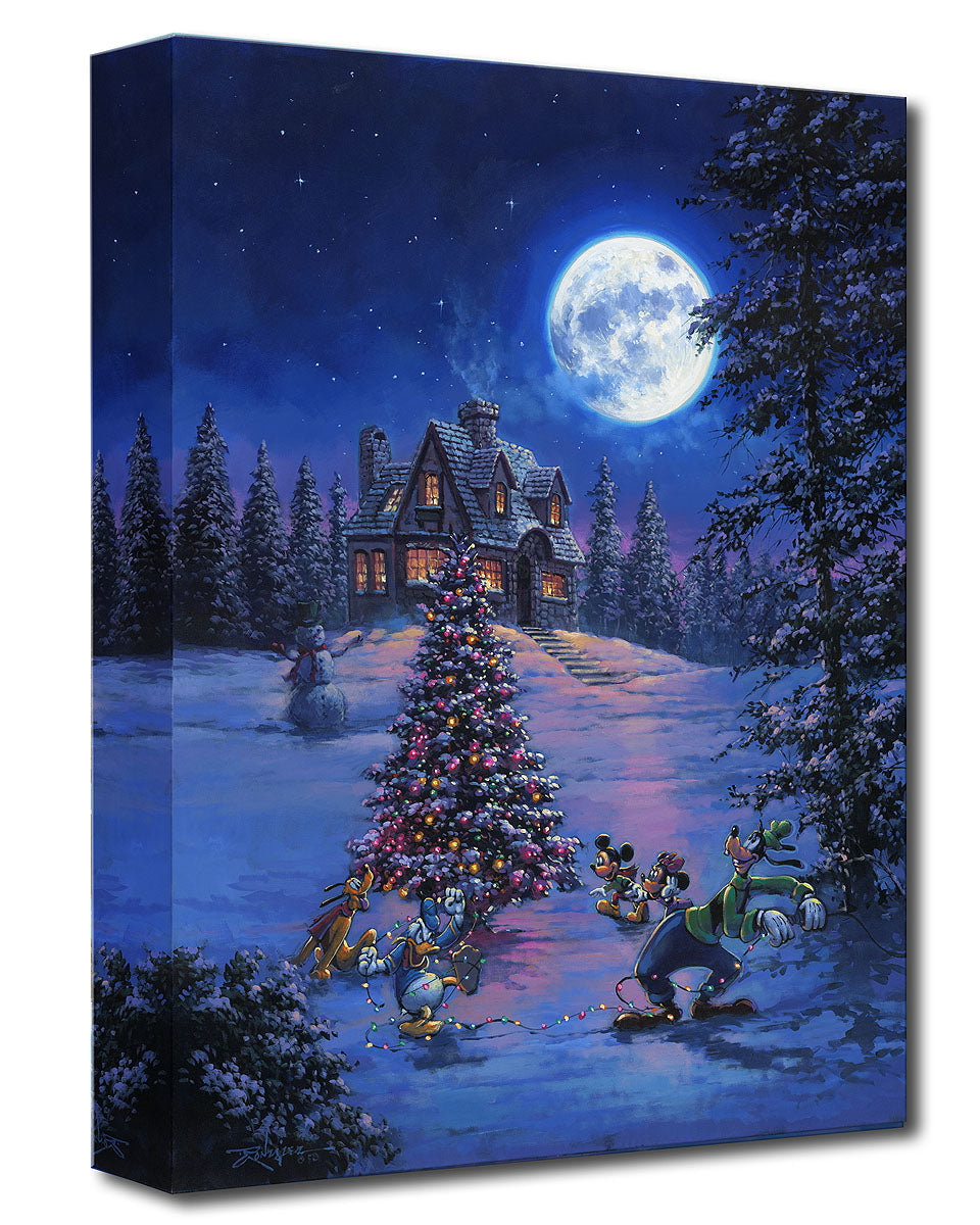 Winter Lights -  Disney Treasure On Canvas