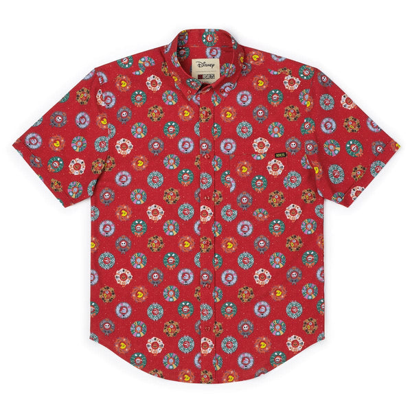 RSVLTS-Disney-Tim Burton's-The Nightmare Before Christmas-Wreathing Havoc-Short Sleeve Shirt
