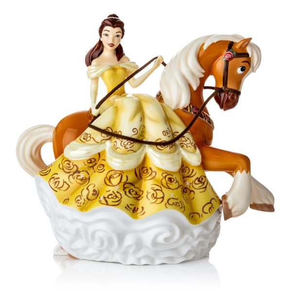 Belle And Phillipe Bone China Musical Figurine