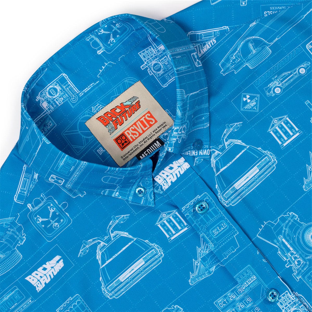 RSVLTS-BTTF-If My Calculations Are Correct-Short Sleeve Shirt