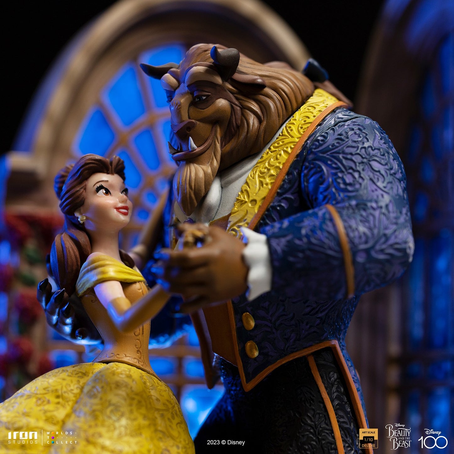 Beauty and The Beast Deluxe 1:10 Statue