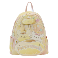 sanrio pompompurin Carnival Glow in the dark mini backpack