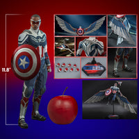 Captain America Falcon & Winter Soldier 1:6 Scale Hot Toys
